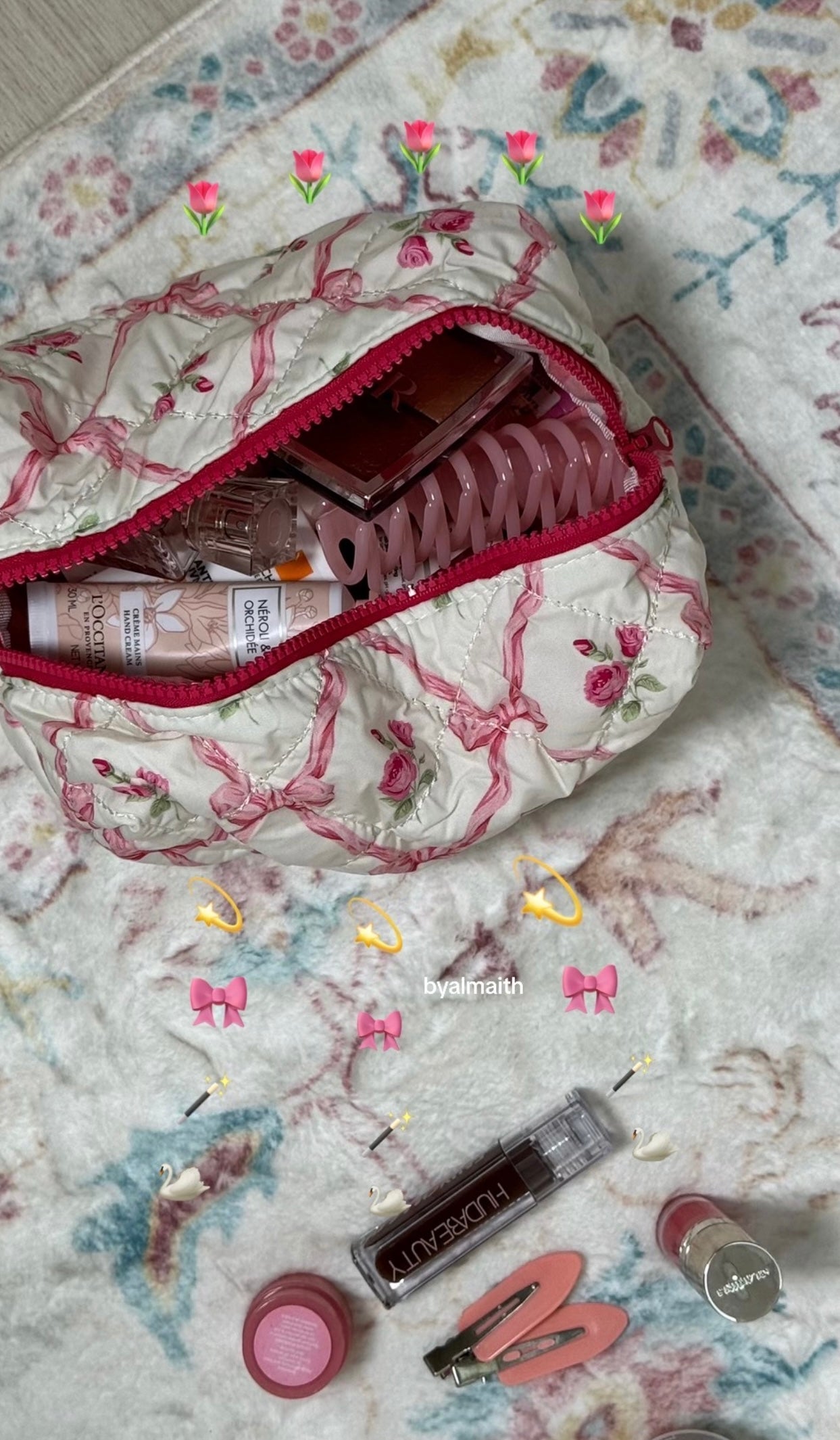 Ribbon pouch
