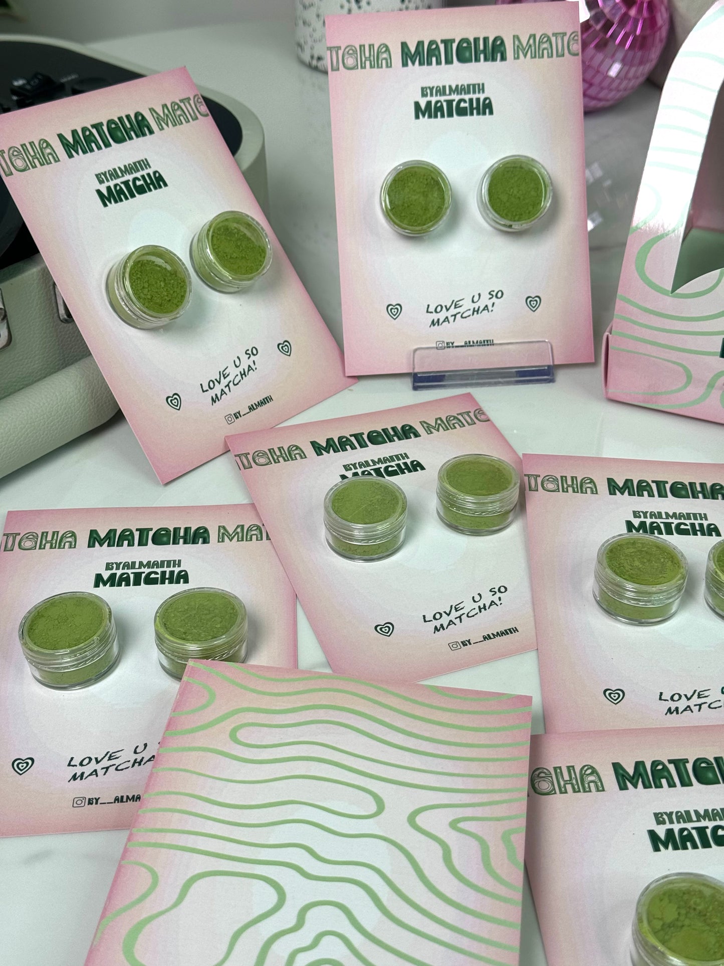 Matcha sample - ماتشا للتجربه