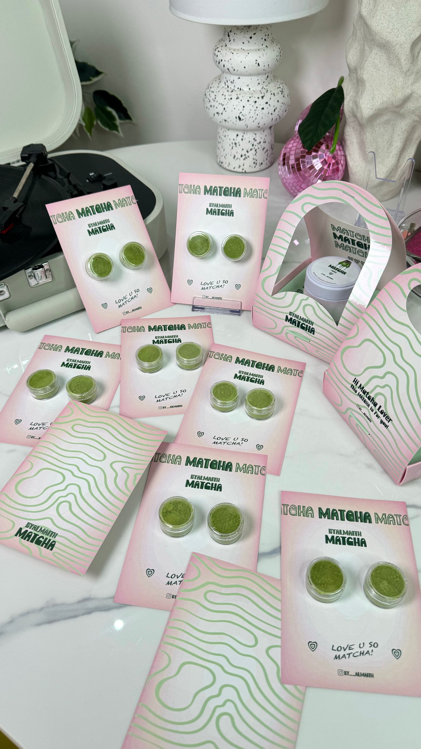 Matcha sample - ماتشا للتجربه
