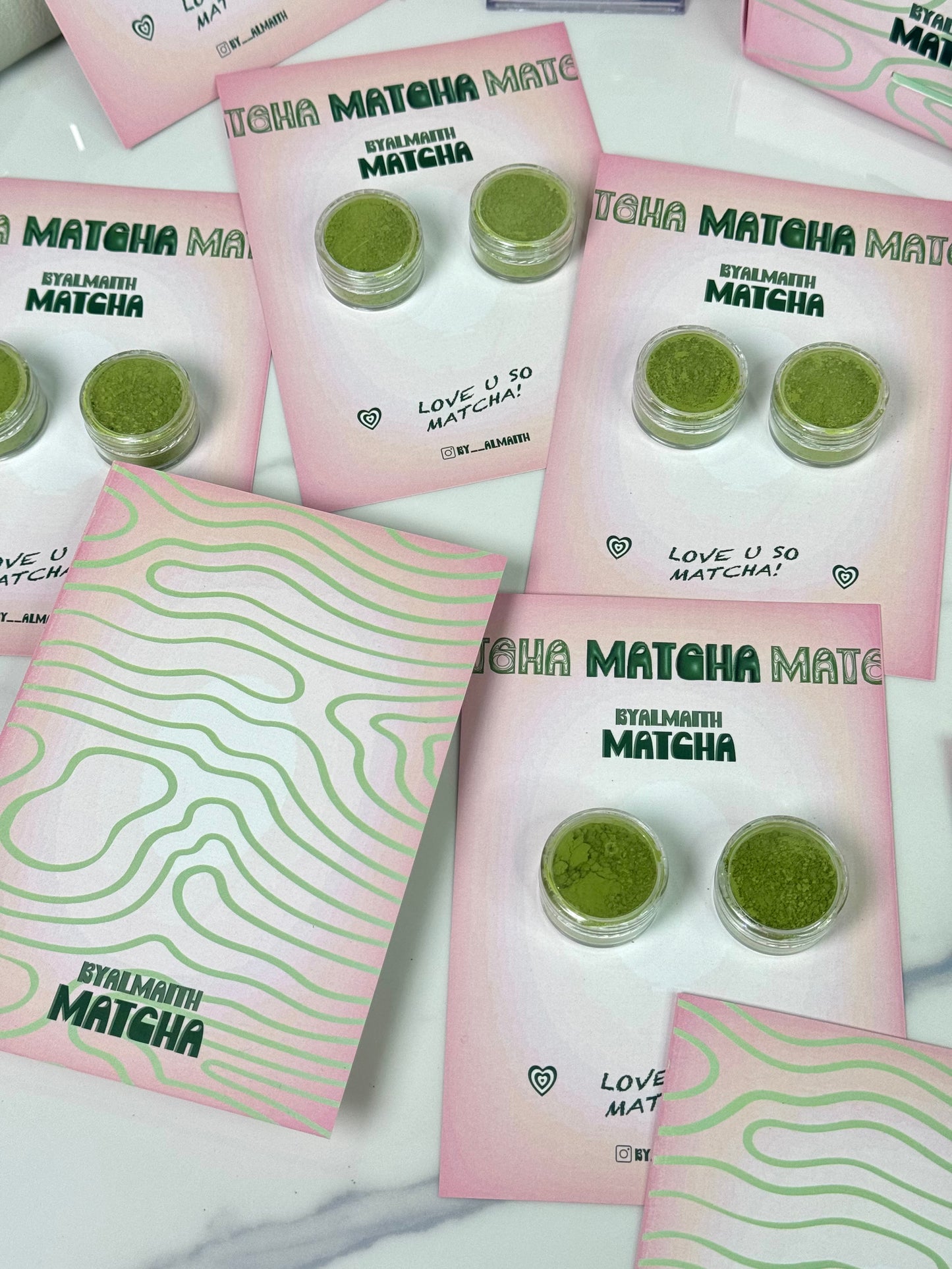 Matcha sample - ماتشا للتجربه