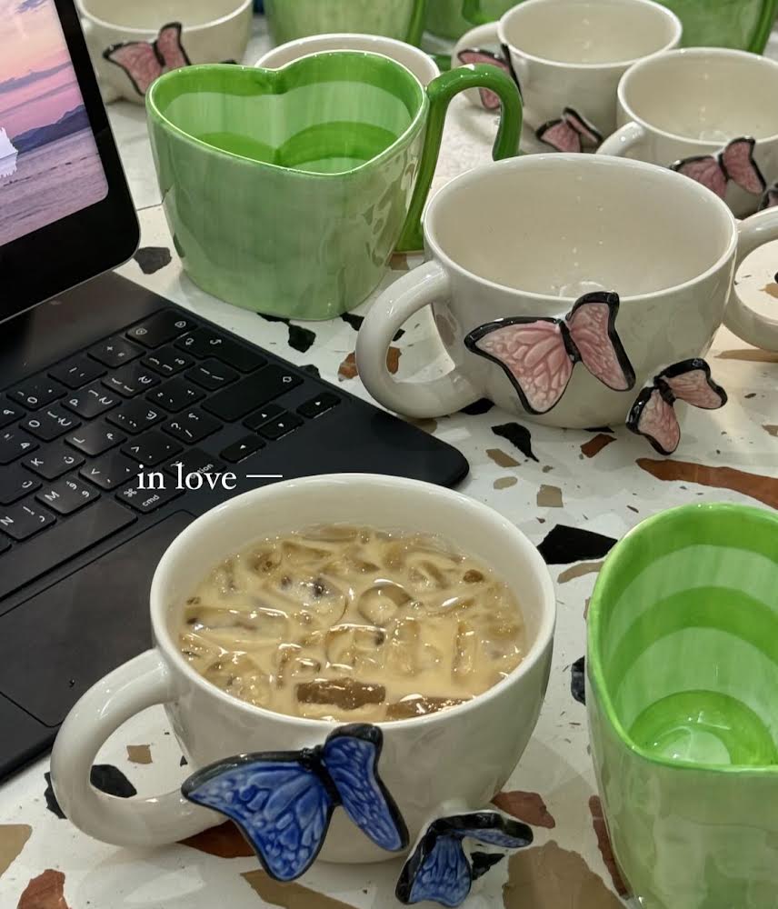 كوب الفراشه